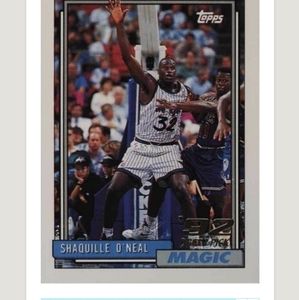Shaq basketball card